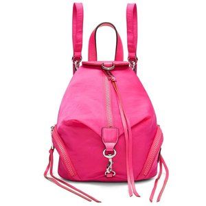 Rebecca Minkoff Convertible Mini Julian Backpack Magenta